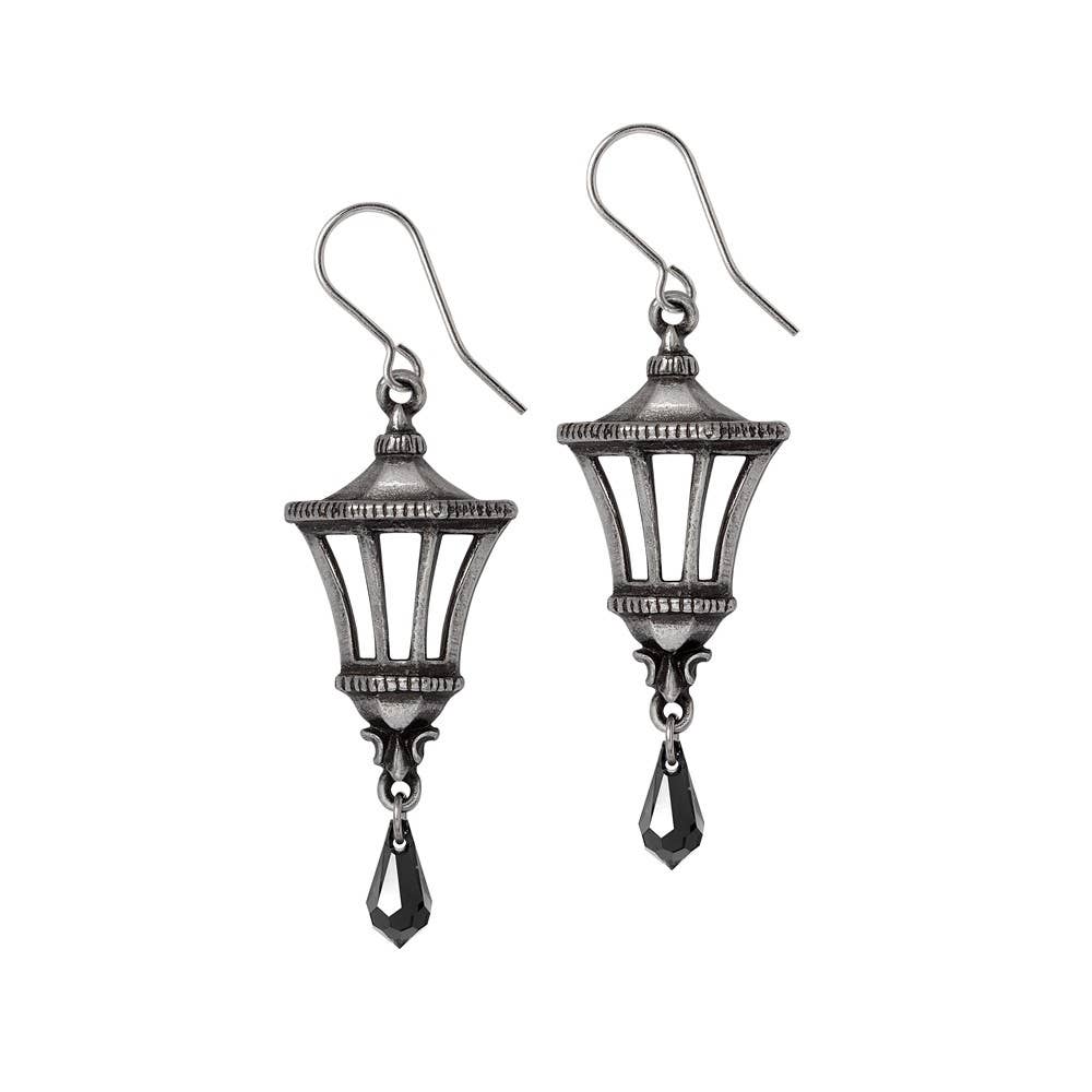Alchemy England - Mourning Gaslight - Dropper Earring Pair