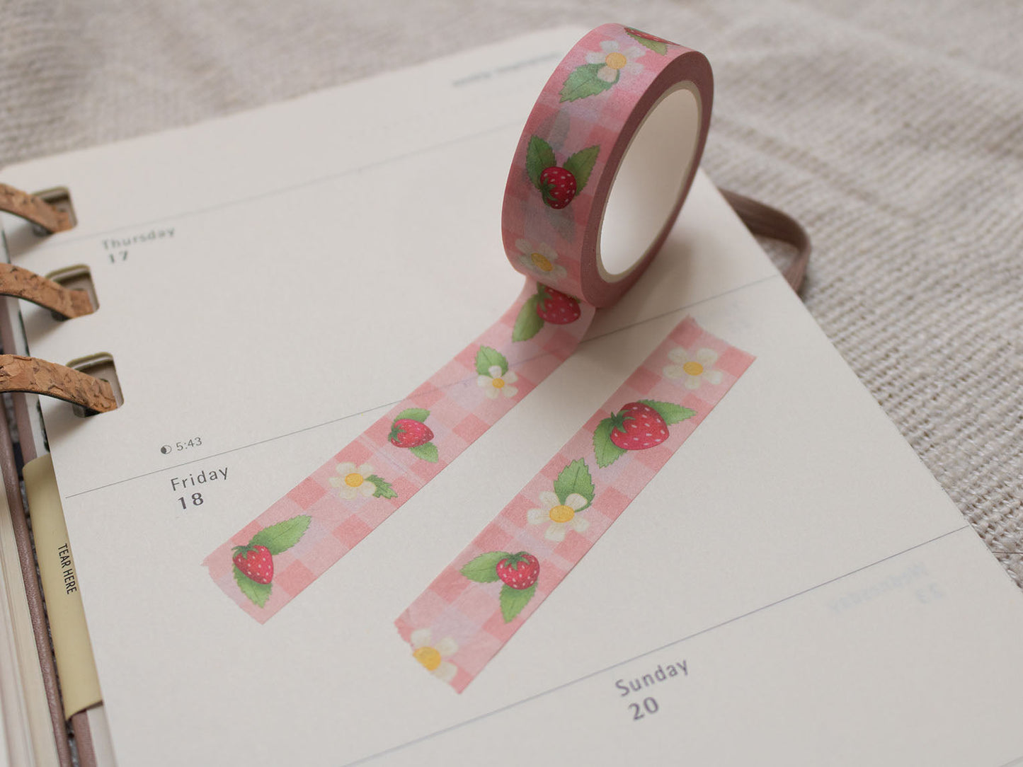 Washi Tape: Strawberry