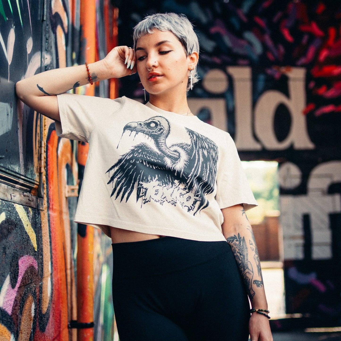 Toxico - Scavenger Heavy Crop Tee