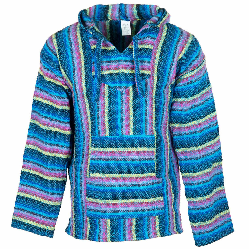 Siesta - Baja Hoodie - Blue Candy