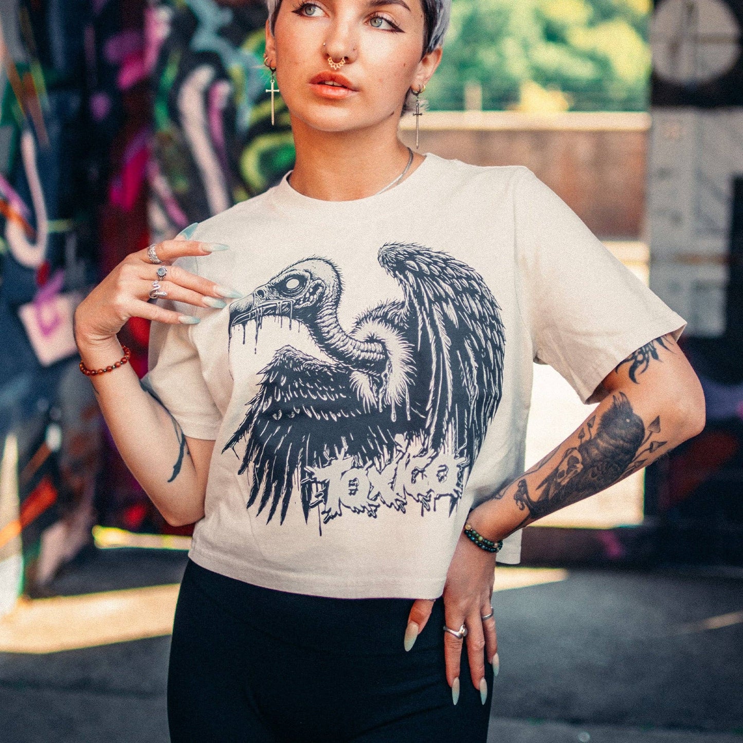 Toxico - Scavenger Heavy Crop Tee
