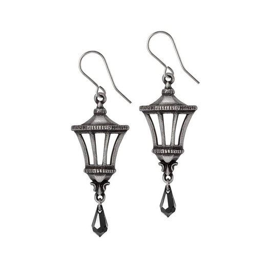 Alchemy England - Mourning Gaslight - Dropper Earring Pair