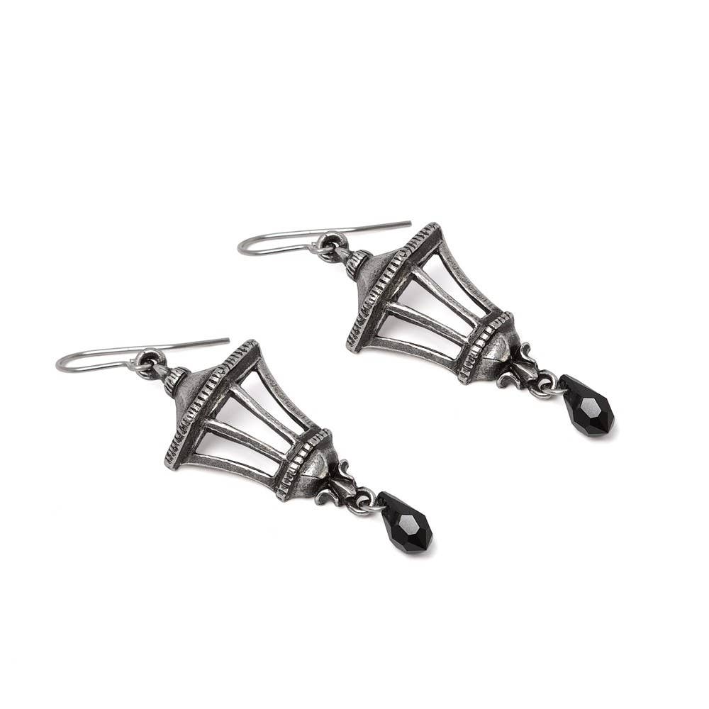 Alchemy England - Mourning Gaslight - Dropper Earring Pair