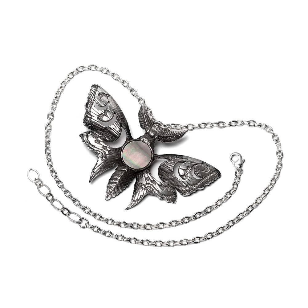Alchemy England - Lunar Moth Necklace
