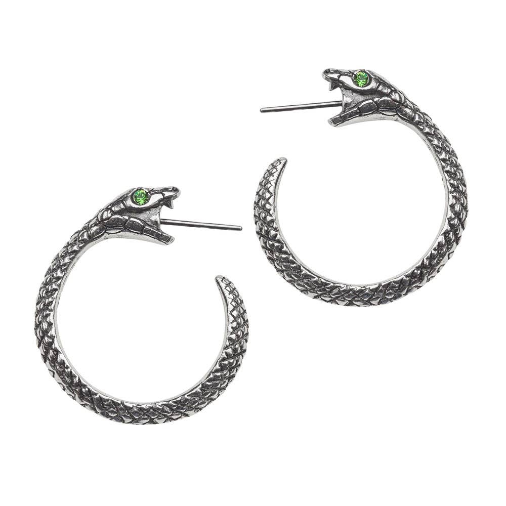 Alchemy England - The Sophia Serpent Stud Earring Pair