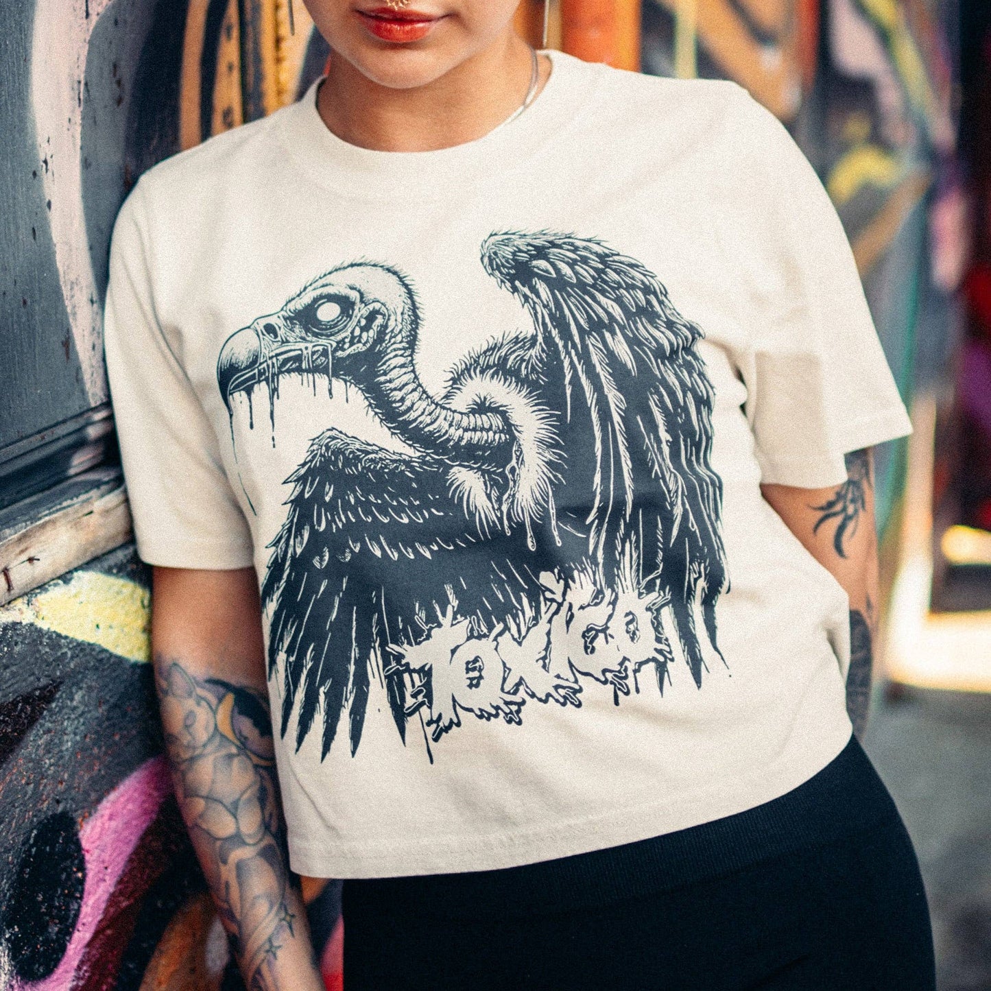 Toxico - Scavenger Heavy Crop Tee