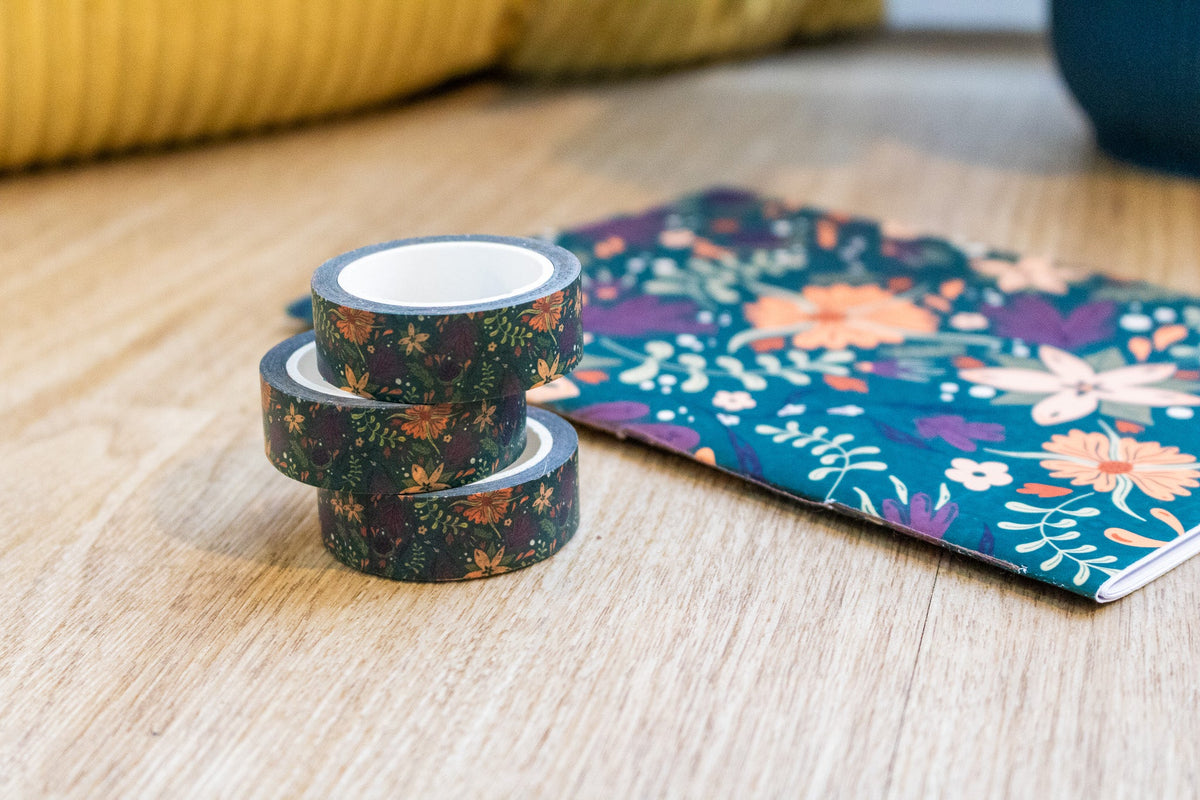 Washi Tape: Autumn Florals