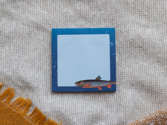 Vintage Fish Sticky Notes