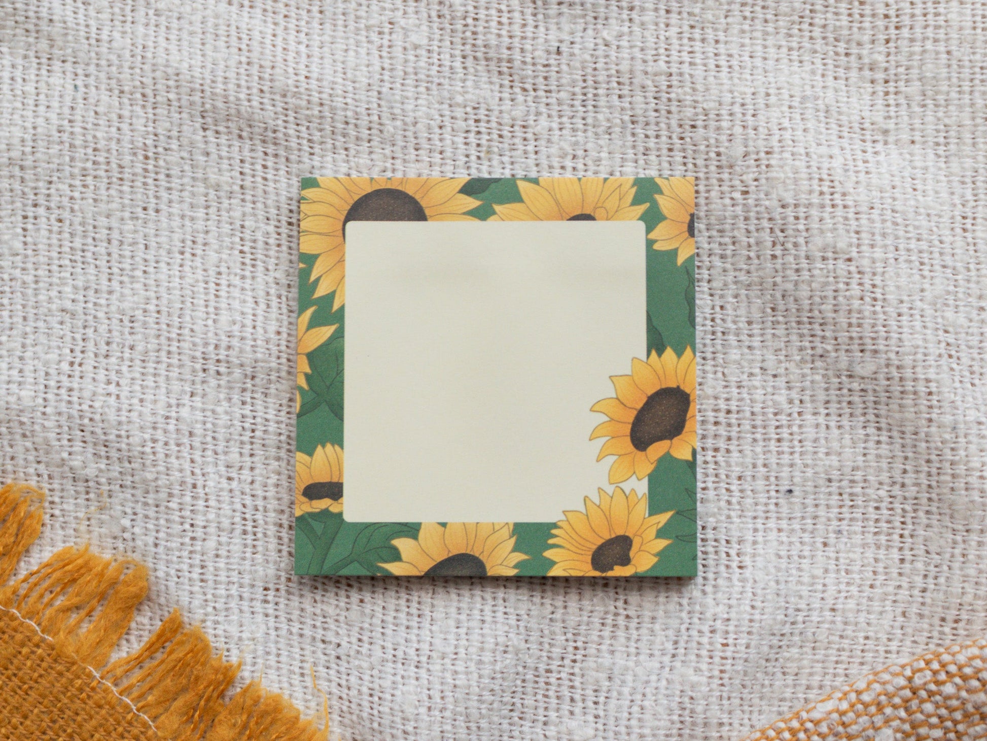 Sunflower Sticky Notes