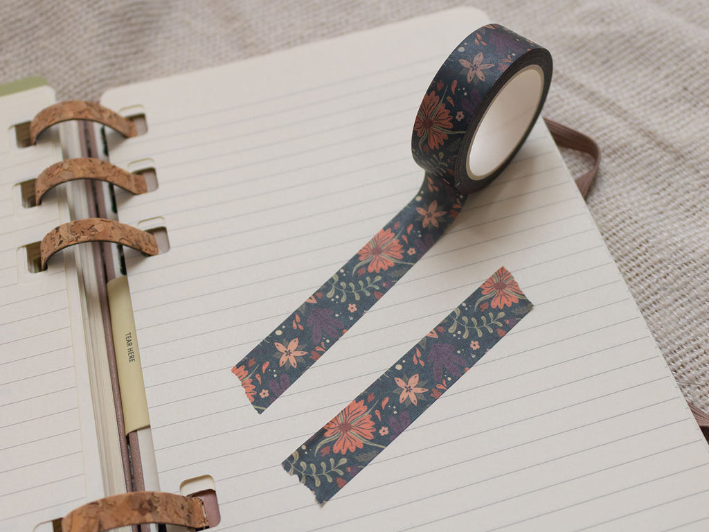 Washi Tape: Autumn Florals