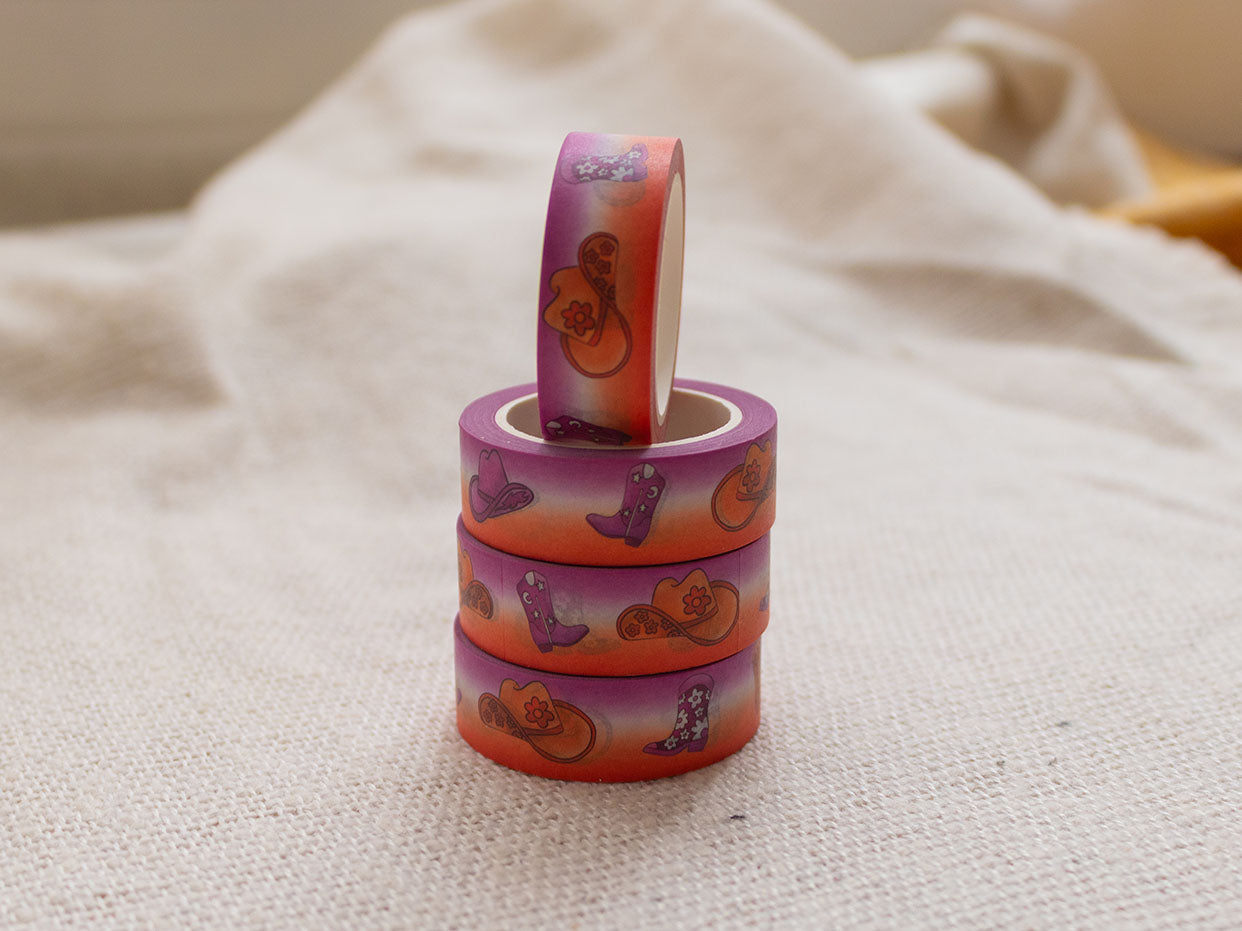 Washi Tape: Howdy