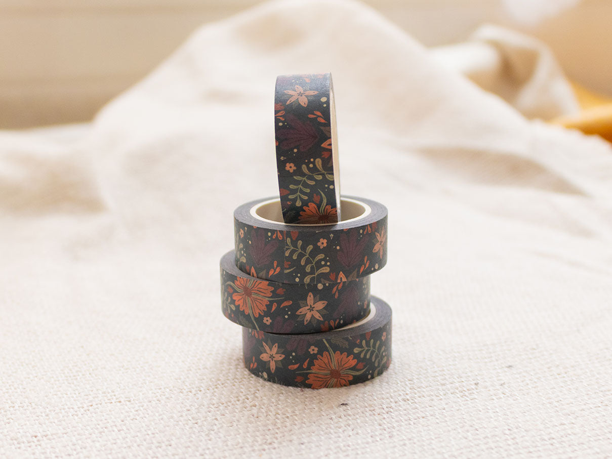 Washi Tape: Autumn Florals