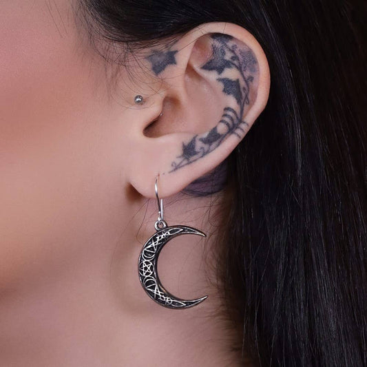 Alchemy England - A Pact with a Prince Dropper Earring Pair Hand made in UK