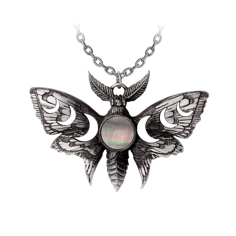 Alchemy England - Lunar Moth Necklace