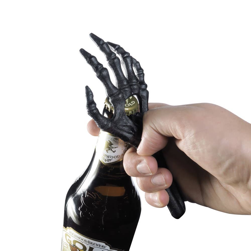 Alchemy England - Skeletal Hand Bottle Opener - Black